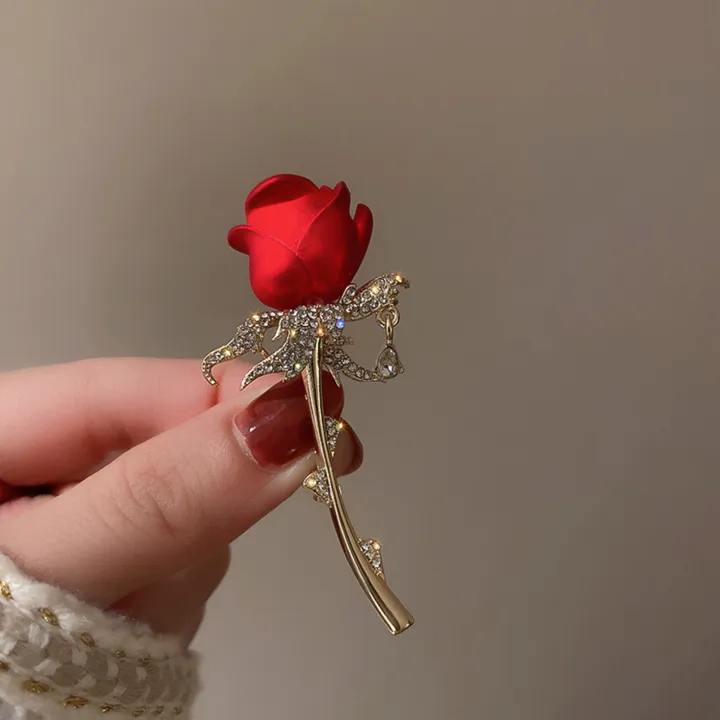 Rose%20brooch%20in%20Halloween%20crown%20Women's%20brooches%20party%20pins%20Badge%20for%20girls%20Light%20proof%20-%20Image%202