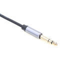 TRS 6.35mm Stereo To Dual Right Angle 1/4 TS Mono Insert Cable 6.5mm 1/4 TRS Jack Y Splitter Audio Breakout Cable for Mixer. 