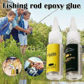fishing rod epoxy resin AB glue DIY repair guide ring card seat tie ring glue SUPER BABY. 