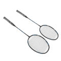 Badminton Racket Highly Elastic Double Badminton Racket Lightweight for Men for Training. 