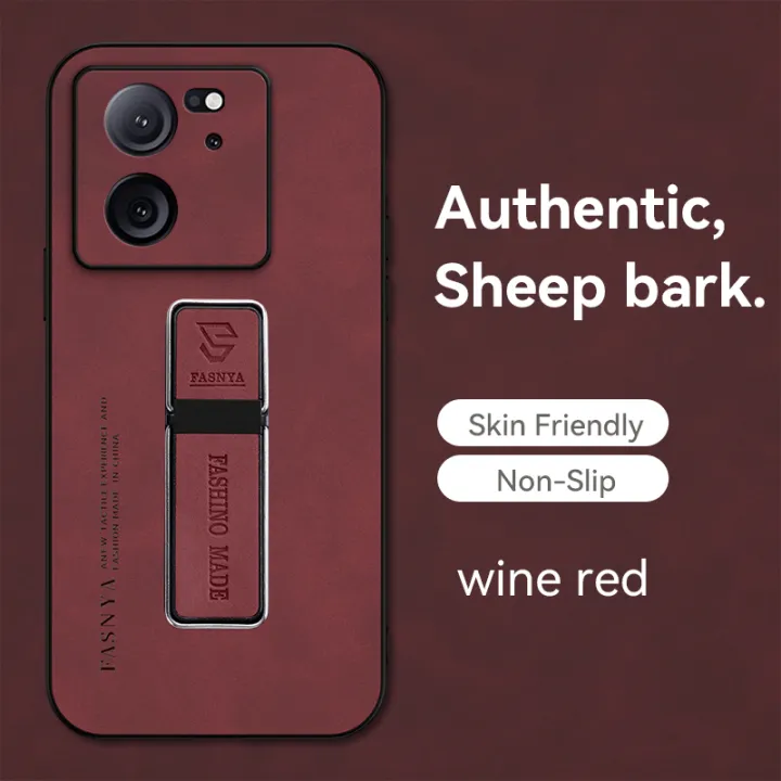 lthmy%20for%20Xiaomi%2013T%20case%20hard%20shockproof%20PU%20leather%20cellphone%20back%20cover%20phone%20casing%20Bracket%20Holder%20-%20Image%203