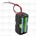 Battery Holder AA / 14500 Model 4 Tank Dual Layers With Lead.