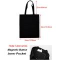 (New) cartoon canvas tote bag women men Wanita shoulderbags Lady handbags fashion shopping bags school booksbag tuition bag. 