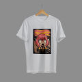 Custom Experience - Spyxfamily Anya Forger Anime White Poly Cotton T-Shirt - T Shirt - Couture - High-end - Designed - Urban Vibes. 