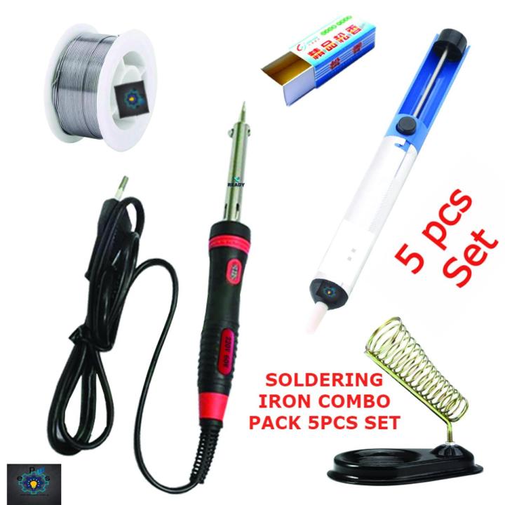 সোল্ডারিং আয়রনের কম্বো প্যাক - soldering iron