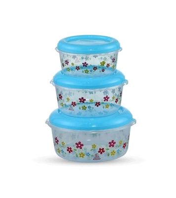 RFL Keep Better Box 3 Pcs Set Light Blue 87832 | Daraz.com.bd