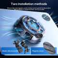 Tablet Cooler Fast Cooling Tablet Radiator Magnetic/Clip On Semiconductor Radiator Video Streaming Fan Temperature Display Radiator.