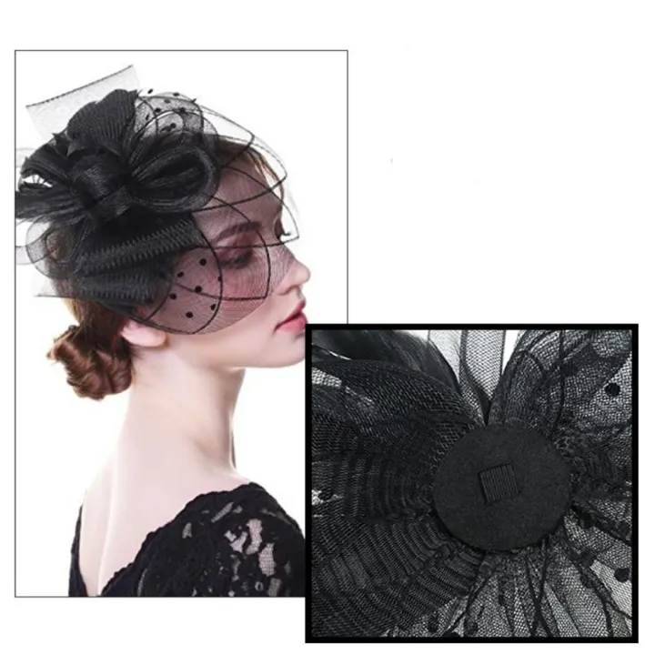%E3%80%90Shop%20the%20Look%E3%80%91%20Mesh%20Headband%20Headwewar%20Fascinators%20Hat%20Hair%20Accessory%20Hair%20Clip%20Feathers%20Fedoras%20-%20Image%208