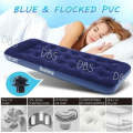 Bestway High Quality Portable Inflatable Single Air Bed Mattress- Blue.