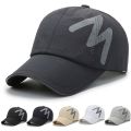 Reflective Strip Baseball Cap Outdoor Shade Men and Women Sun Hats Breathable Cool Summer Cap. 