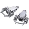 2x Toolbox Draw Compression Spring Toggle Latch Catch Clamp Silver. 