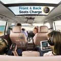 Joyroom 78W 5-in-1 Car Charger Fast USB C Car Charger PD 3.0 QC 4.0 3.0 PPS 25W Type C Multi Car Charger Adapter with 1.5m Cable. 