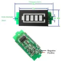 Battery Capacity 4 Digit Indicator Meter 3.7v 4.2v 1S Lipo Lithium Li-ion Battery Indicator Meter Power Level Tester Display Board Module Indicator Electrical Circuitry & Parts. 