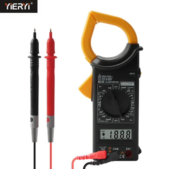 YIERYI%20Digital%20Clamp%20Meter%20Ammeter%20Voltage%20Tester%20Non%20Contact%20Multimeter%20Resistance%20Ohm%20Tool%20-%20Image%202