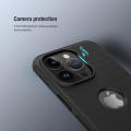 Nillkin { Apple iPhone 14 Pro Max 6.7 } Super Frosted Shield Pro Matte cover case for Apple iPhone 14 Pro Max 6.7 (2022) (with LOGO cutout) - Black.