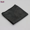 Men's Luxury Polyester Yarn Handkerchief Paisley Suit Pocket Square. 