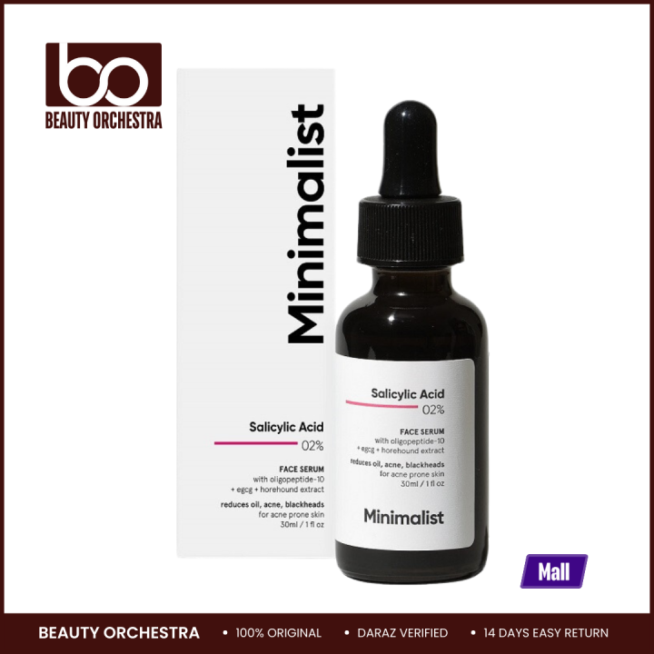 Minimalist Salicylic Acid 2% Face Serum - 30ml
