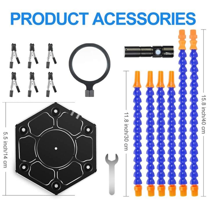 NCANRUI%20Bench%20Vise%20Work%20Vise%20Welding%20Table%20with%206%20Flexible%20Arms%20Soldering%20Iron%20Stand%20PCB%20Soldering%20Repair%20-%20Image%203