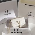 Embroidery Women Crossbody Bag 2023 Luxury Handbag Shoulder Bags Brand V Letter Clutch Small Bag and Purse Party Bolsa. 