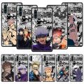 Anime Jujutsu Kaisen Soft Phone Case For Huawei P30 Lite P50 Pro P20 P40 Lite E P Smart Z 2021 Y6 Y7 Y9 2019 Y6p Y9s Y7a Cover.