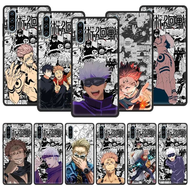 Anime Jujutsu Kaisen Soft Phone Case For Huawei P30 Lite P50 Pro P20 P40 Lite E P Smart Z 2021 Y6 Y7 Y9 2019 Y6p Y9s Y7a Cover