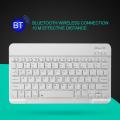 7/10 inch L&PC Ultra-Thin Mini Wireless Keyboard for Tablet Mobile Phone 10 Meters Wireless Reception Rechargeable Keyboard Three Systems Common. 