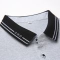 Hush Puppies Short SleeveTT-shirt Men's Summer Youth Pure Cotton American Casual Polo CollarpoloShirt Solid Color T-shirt.