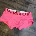 Aussiebum wide brim candy color men's underwear four corner boxer underwear breathable elastic fiber. 