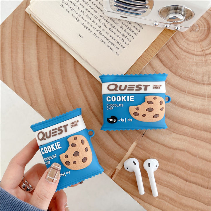 Creative%20Cookies%20Applicable%20airpods%20pro%20Protective%20Cover%20Personality%202%20Third%20Generation%20Apple%20Wireless%20Headset%20Soft%20Case%20-%20Image%203