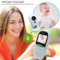 VB602 2.4 inch LCD 2.4GHz Wireless Surveillance Camera Baby Monitor, Support Two Way Talk Back, Night Vision. 