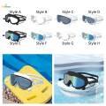 Swim Glasses Wide View Waterproof Outdoor Swimming Goggles with Ear Plug. 