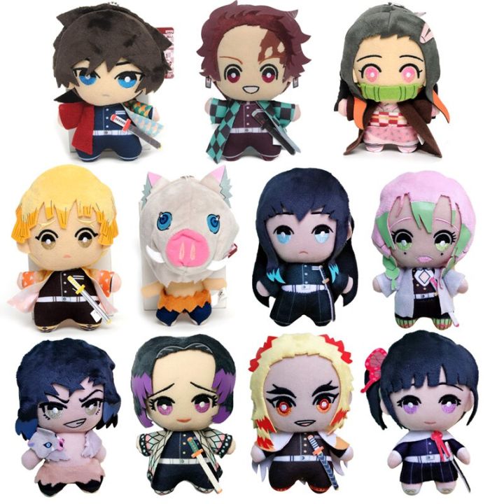 15cm%20Japan%20Anime%20Demon%20Slayer%20Akaza%20Rui%20Iguro%20Obanai%20Tanjirou%20Kamado%20Nezuko%20Agatsuma%20Zenitsu%20Plush%20Toys%20Doll%20Peluche%20Gift%20-%20Image%205