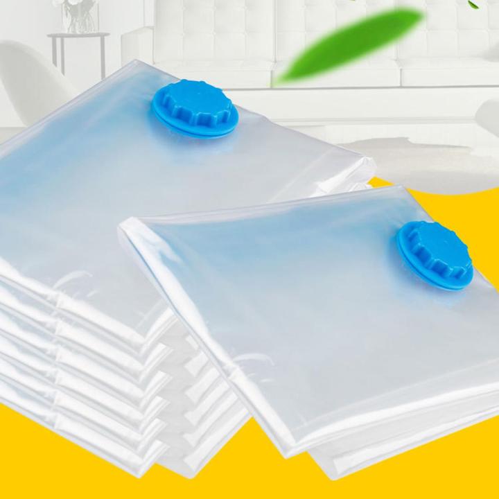 (New) travel vacuum bag clothe transcent compression pouch quilt organizer