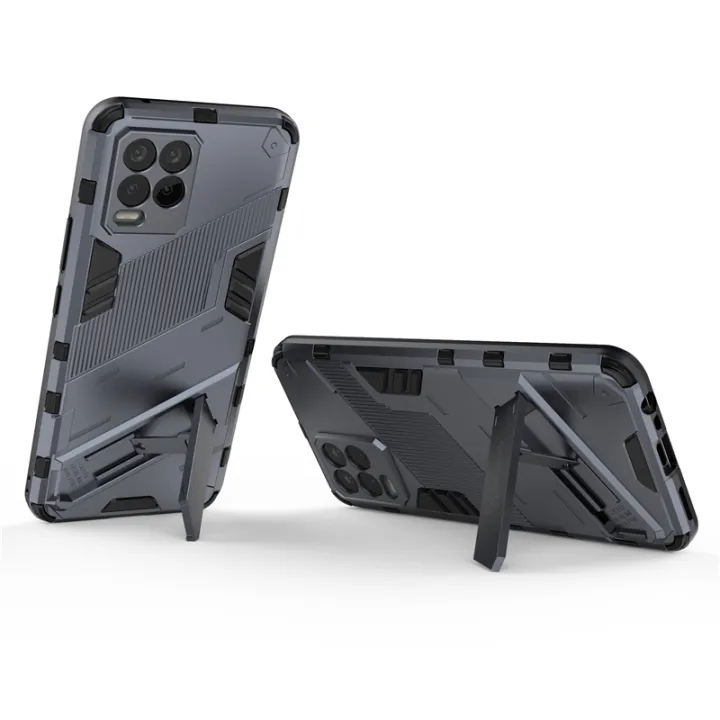 Vantime%20for%20Realme%208%20Pro%20/%20Realme%208%204G%20Case%20Kickstand%20Ultra%20Thin%20Shockproof%20Matte%20Back%20Cover%20-%20Image%204
