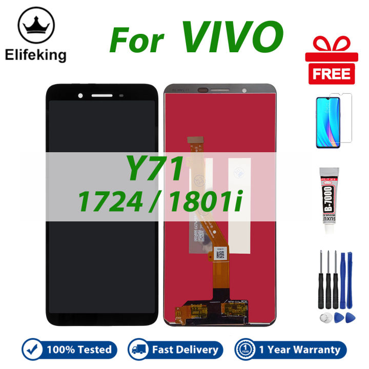 LCD No Frame For Vivo Y71 1724 1801i Display Touch Screen Assembly Replacement Parts Digitizer
