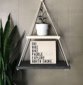 Wall hanging Shelf Floating Hook Wall Hanger Home Decore Wall Decoration Items 12X6-8X6.