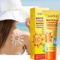 SADOER Vitamin C Sunscreen Whitening Cream SPF60+ Isolation Sunscreen Sweatproof Hydrating Refreshing Non-greasy Face And Body Sunscreen- 40gm.