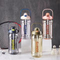1500/2000ML Water Bottle With Straw Outdoor Sports Drinking Bottles Large Capacity Plastic Cup Outdoor Cup Fitness Water Bottle jingu. 