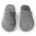 【World Supermarket 2021】（NEW）Plush Indoor Home Women Men Anti Slip Shoes Soft Warm Cotton Silent Slippers. 