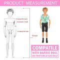 【Serendipity party】Newest Handmade fashion 5 Clothes /set dolll accessories random pick ken clothes for ken doll best DIY birthday gift for boy. 