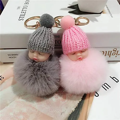 Woolen%20Doll%20Shaped%20Key%20Ring%20-%20Image%204