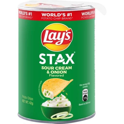 Lay's Stax  Sour Cream & Onion 42gm