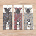 Cross-border supply Adult Suit Suit Trousers Suspenders Men's suspender Paisley Strap Buckles Pants Suspenders. 