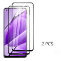 Lenuo 2 Pcs for Realme 11 4G（Foreign version） Screen Protector Full Glue Tempered Glass Film. 