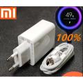 Xiaomi charger 27W QC 3.0 fast charge adapter usb type c cable for mi 9 se 9t cc9 redmi note 7 8 K20 Pro mix 4. 