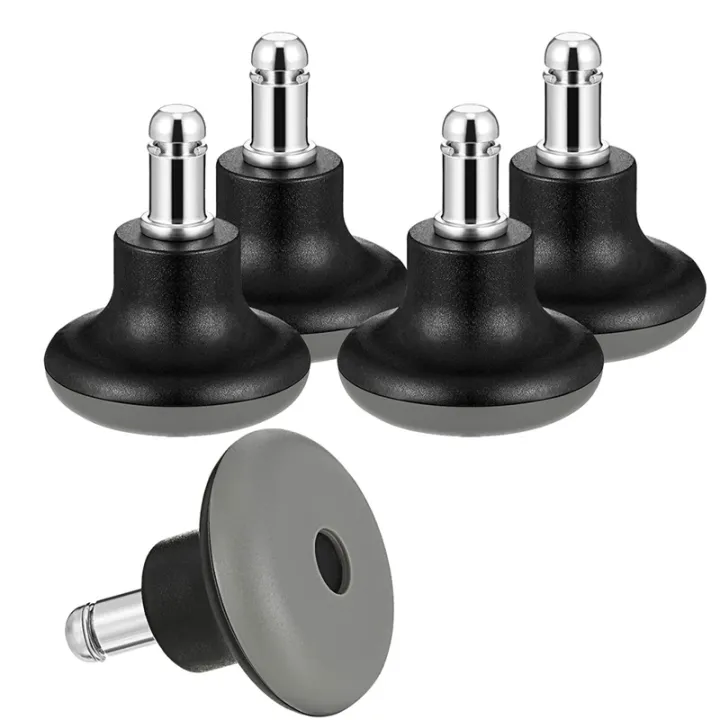 BRADOO-%205Pcs%20Bell%20Glides%20Replacement%20Office%20Chair%20Wheels%20Stopper%20Office%20Chair%20Swivel%20Caster%20Wheels,%202%20Inch%20Stool%20Bell%20Glides%20-%20Image%202