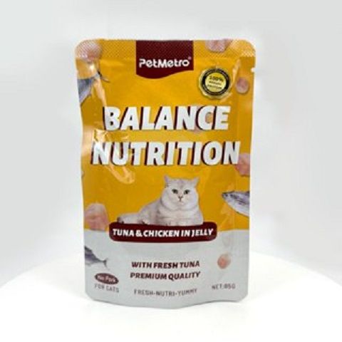 Pet Metro Pouch Wet Cat Food Chicken Recipe 100gm