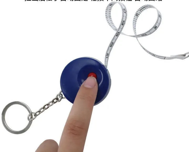 Measurement%20Round%20Tape%20Red/White(150cm/60in)%20with%20German%20Key%20Chain%20-%20Image%207