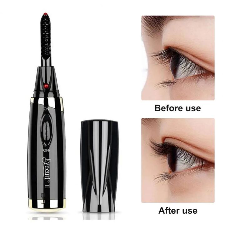 Operate Easily Eyelash Shaper Portable Heated Eye Lash Curler Useful Electric Quick Lash Curler Tool for Women