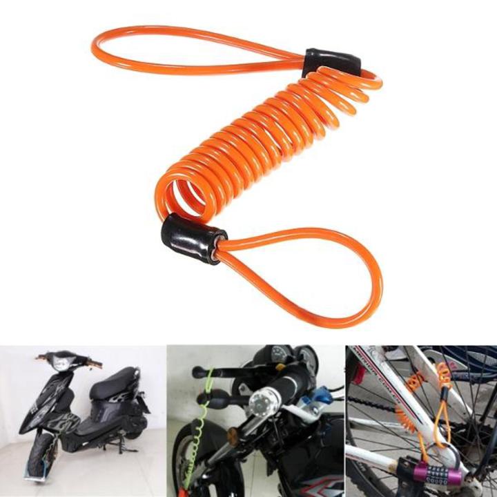 Remainder Spring Anti-Theft Rope Cable for Motorcycle Lock for Security ...